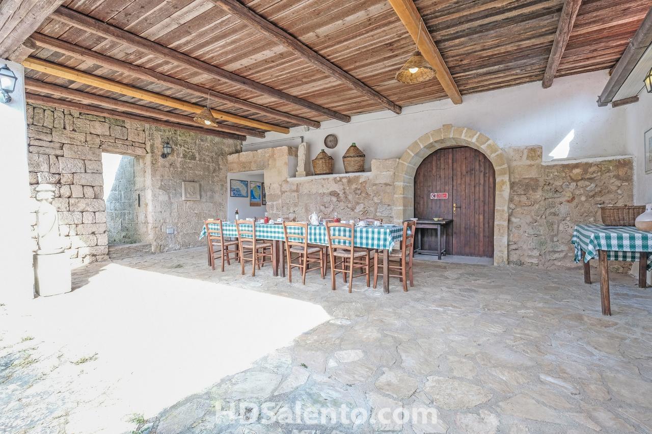Masseria Macurano Acomodação com café da manhã Alessano Exterior foto